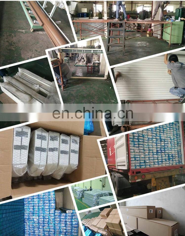 Aluminum alloy roller door electric roll up shutter to ceiling windows