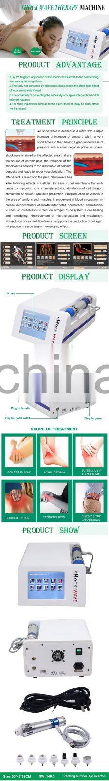 Low intensity shock wave machine for ed erectile dysfunction therapy shockwave