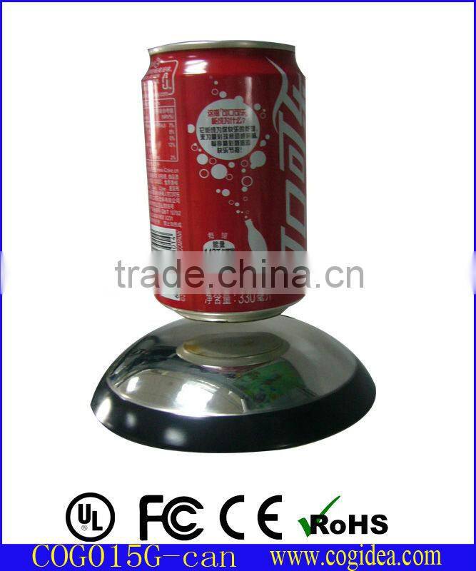 magnetic levitating display cigarette box floating and turning for advertisement