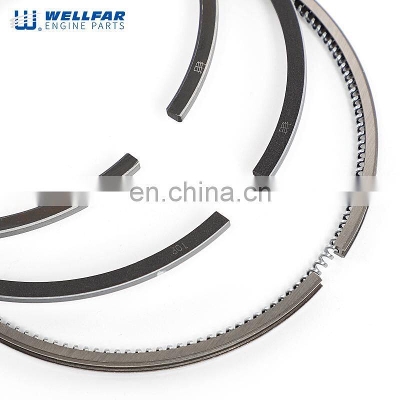 Machine engine parts chromed coating 91.1mm Piston ring for OEM MD050390/MD103391/2304042850