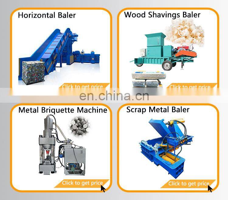 Fully Automatic Hydraulic Cardboard Baler Carton Recycling Machine