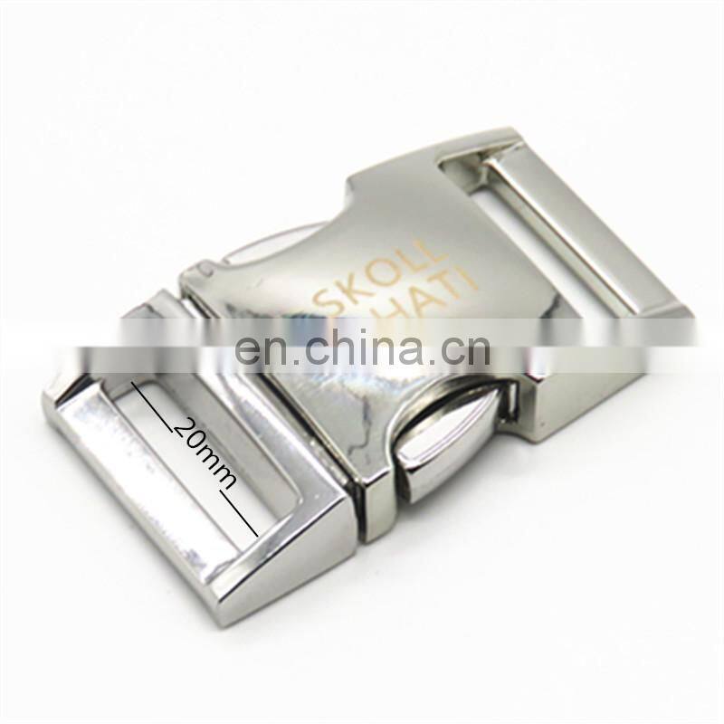20mm Metal Quick side release buckle for dog collar