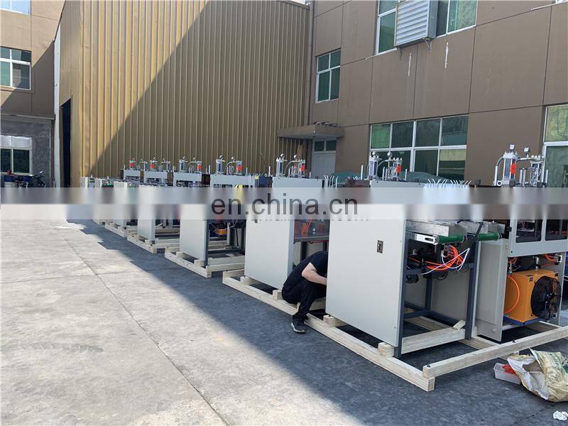 PP600H Automatic take away pizza tableware Paper Plate Forming Machine, festival fruit candy carton tray making machinery