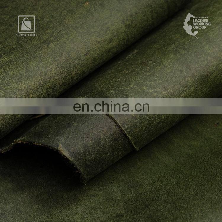 Exclusive Range of Top Quality Vegetable Tanned Beautiful Drum-Stuffed Buffalo Genuine Leather