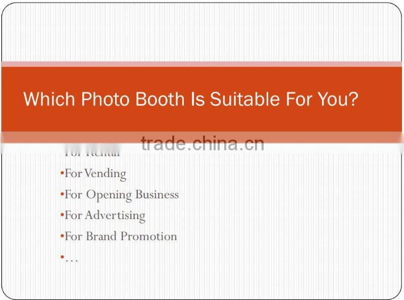 new product 3D photo kiosk vending machine For Happy Photos to rental