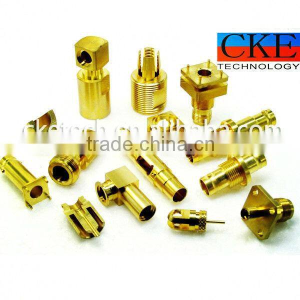 Brass CNC Turning Parts Made in Dongguan with High Quality