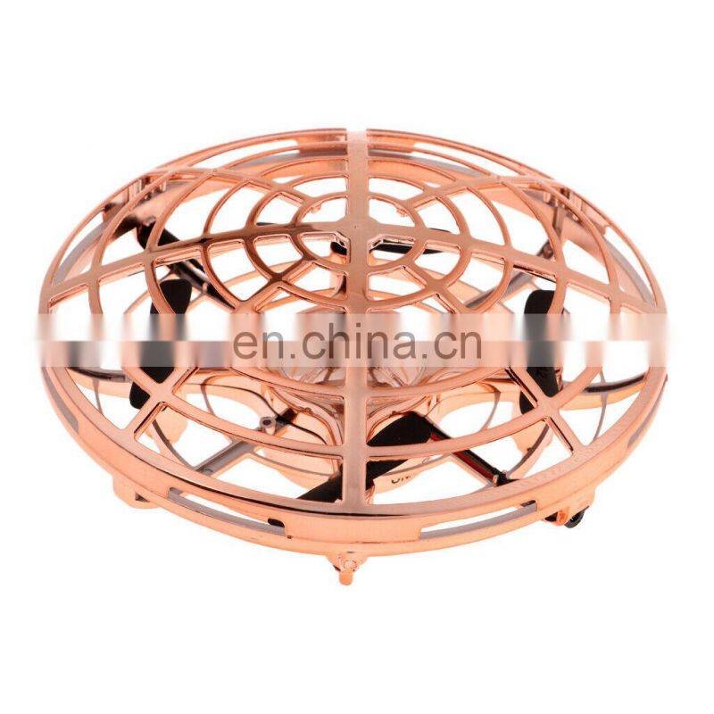 Infrared Sensing HAND CONTROL Mini UFO Drone WITH LED LIGHT 360 DEGREE ROTATION Flying Ball Interactive Aircraft Toy