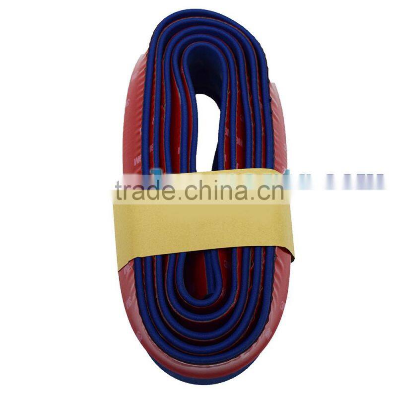 "Universal Tpvc Front Bumper Lip Skirt Protector,Multideflector Front Bumper Strip, High Quality Front Bumper Lip Skirt Protecto