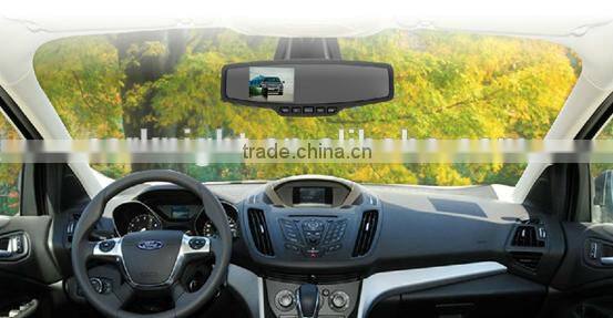 2.7 inch car mirror monitor rearview systems with reversing camera