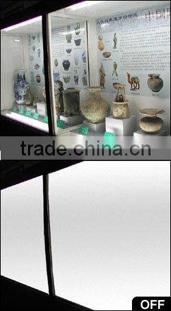 Low Opaque -transparent electronic smart window glass with high technical