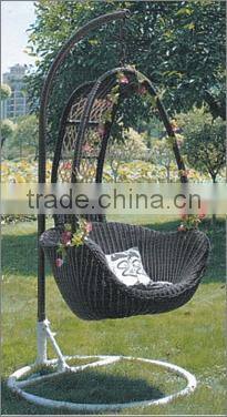 Metal swing set hand carved swing outdoor baby swing