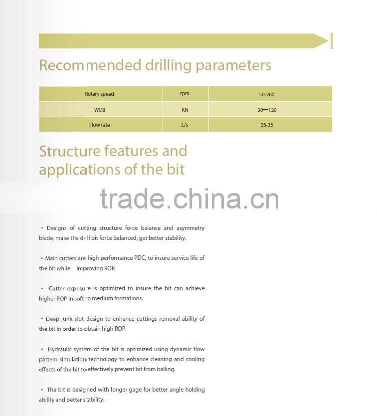 API-7-1 Standard PDC drill bit