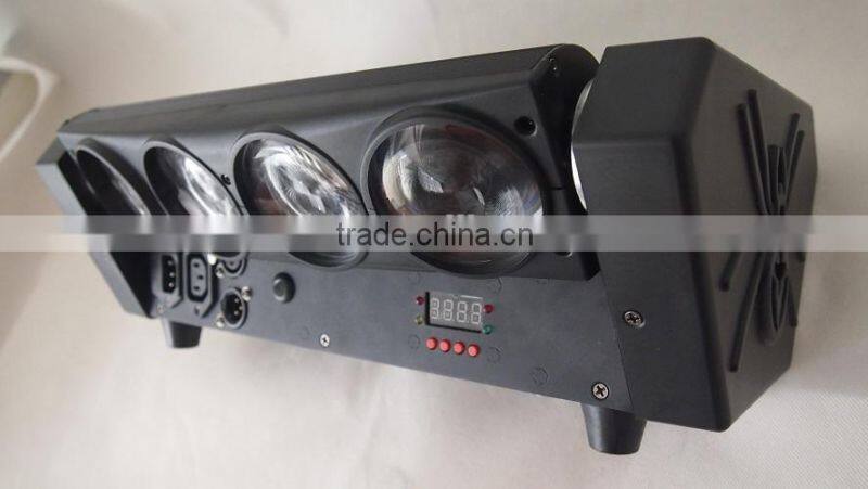 2016 Hot sell 8*10W RGBW Rolling LED Spider Sharp Beam Light