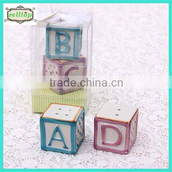 Cheaper ceramic shaker wedding party favors