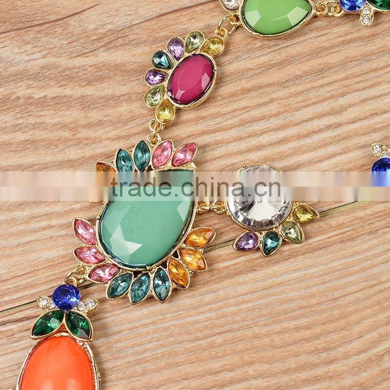Luxury Multicolor Statement Necklaces Fashion Necklaces 2016