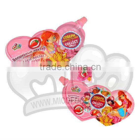 Cartoon fruit jam for children