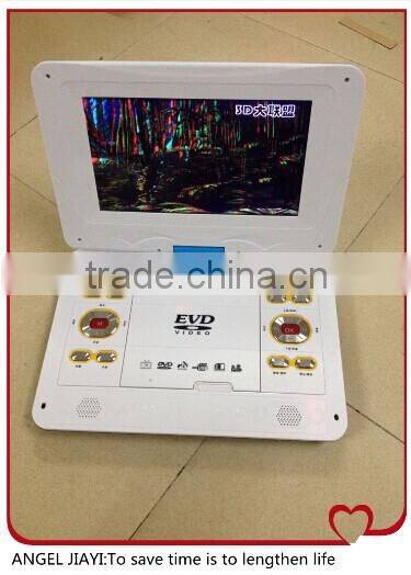360 rotates 15.1inch big screen portable dvd player 3d portable dvd player