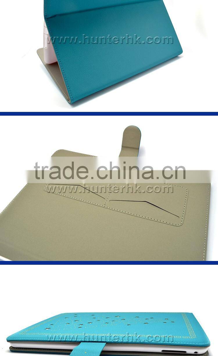Turquoise Color Christmas Tree Tablet Case For iPad 4