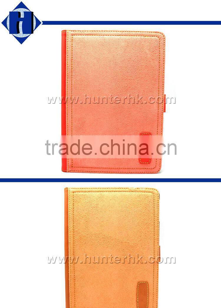 Fiber Cloth + PU Leather Tablet Case For iPad Pro
