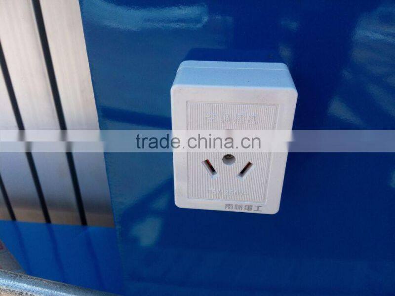 12m hydraulic man lift for glass washing / Double mast aluminum lift platform