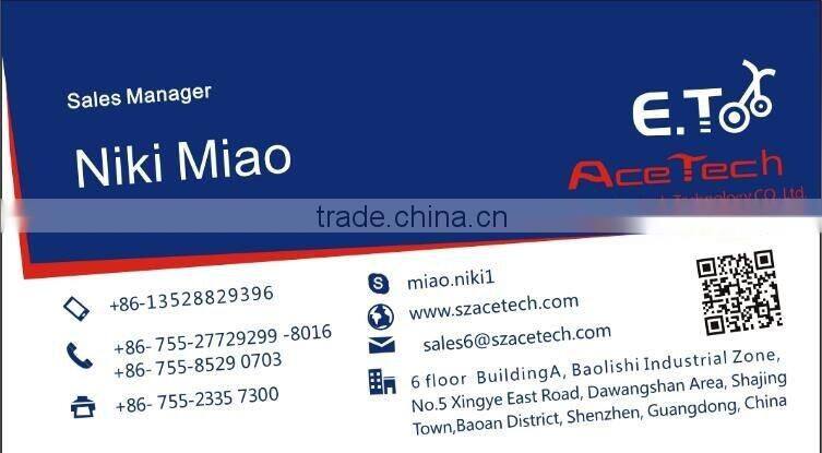 ET. China new product 20KG 50cc trike scooter, 2016 new pocket scooter 48V500W motor LED lights electric bicycle motor