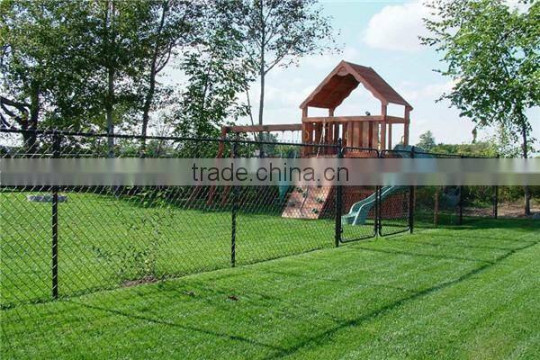 low price PVC coated chain link fence