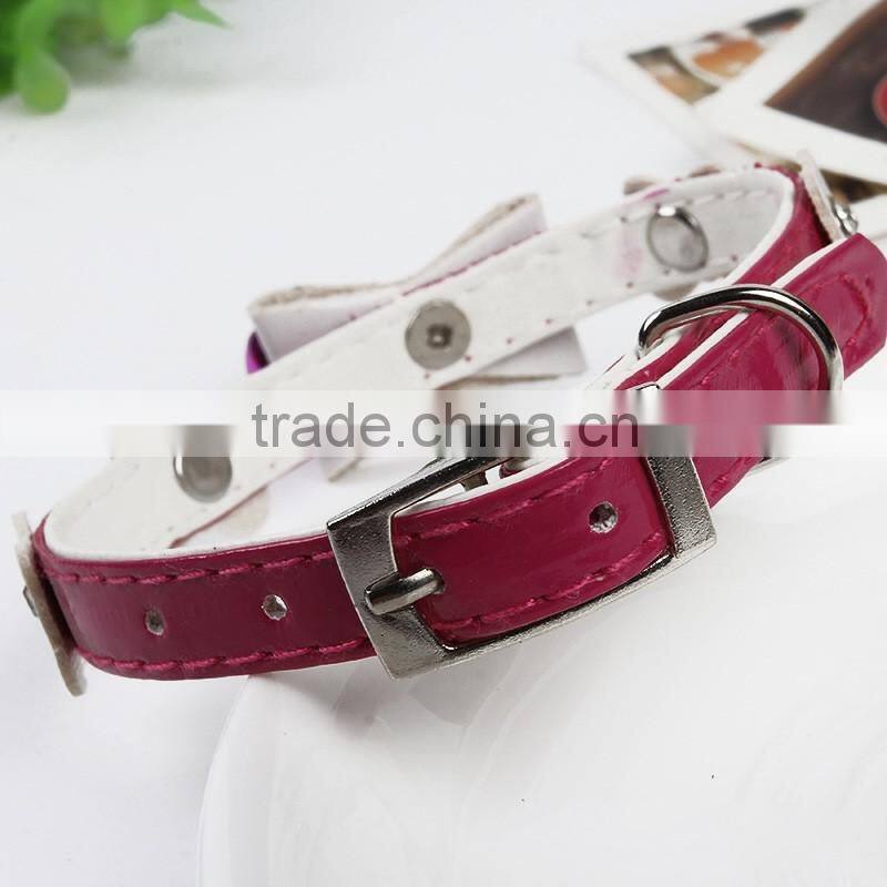 Pet products Pet collar bells dog collar Ribbon cat collar
