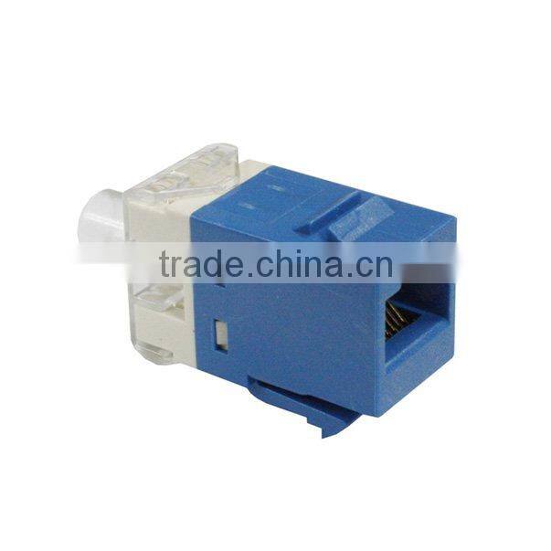 180 Degree RJ45 Cat5e UTP keystone jack