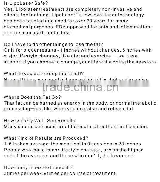 VY-L650 Lipolis Laser Assisted Lipo Dissolve Machine