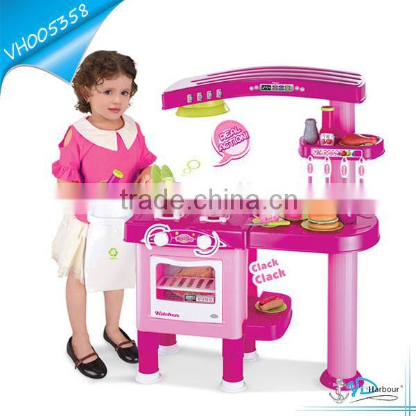 2015 New Style Kids Plastic Kitchen Set Toy