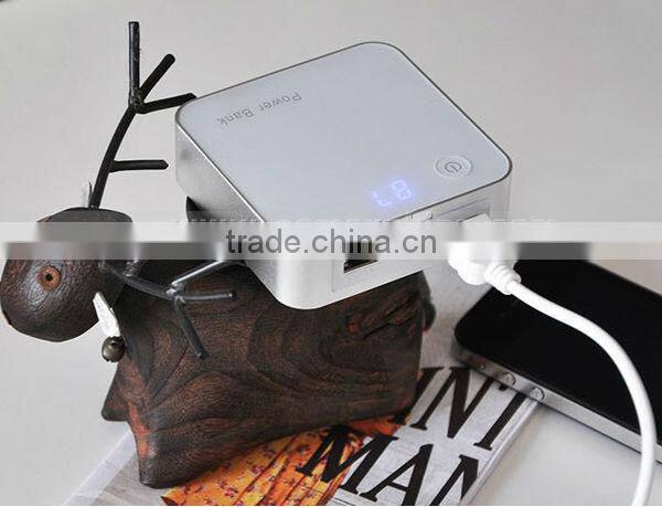 10000 mah Magic Cube Mobile Power Bank Charger with LED Digital Display