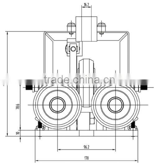 Roller Elevator Guide Shoe