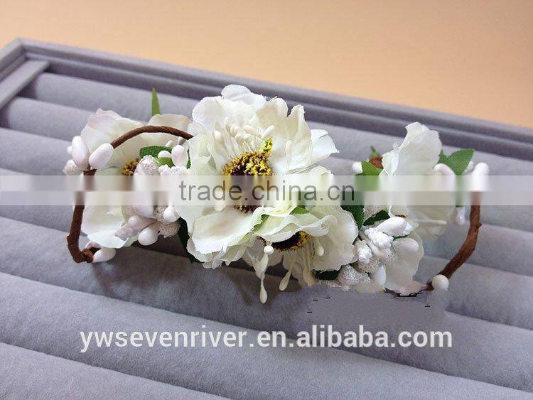 Sen is a tire on holiday simulation sisters flower bride hair bracelets bridesmaid wrist wedding turquoise jewelry