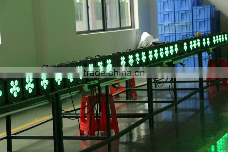2015 New promotion KTV/DJ decoration light 6pcs 6in1RGBWA+UV PAR lights