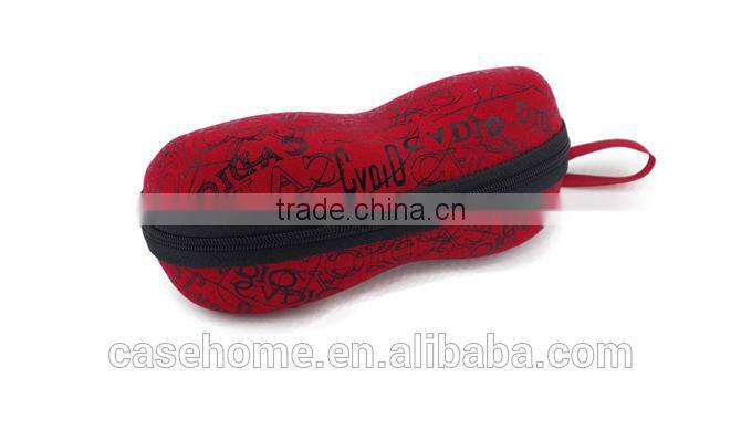 Hot selling Peanut Design Custom EVA Sunglass Case with Zipper
