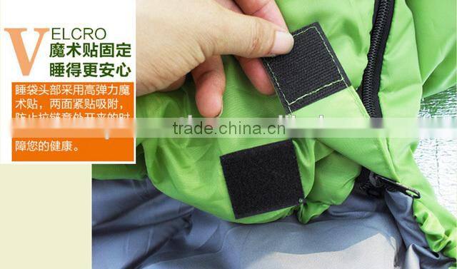 Best price 3 seasons camping plush sleeping bag