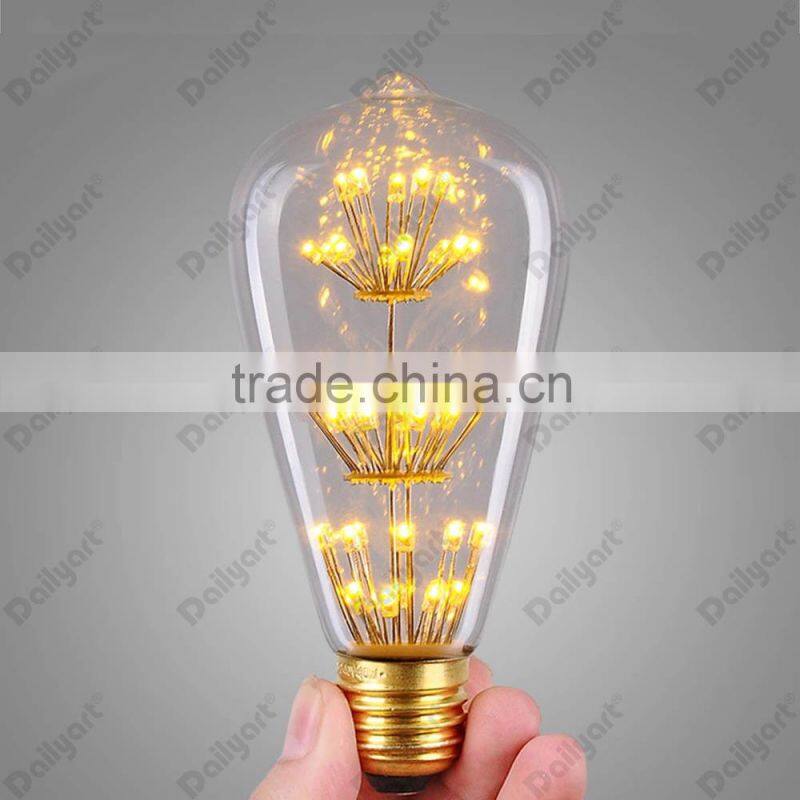 Brand new 220V 25W hanging edison bulb light fixture