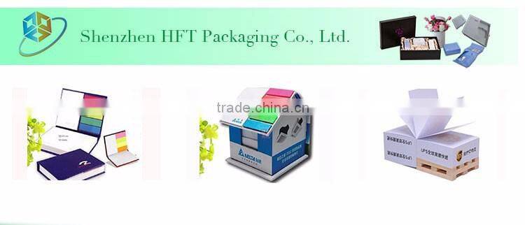 China manufacturer's woodfree paper sticky notes mini notepad