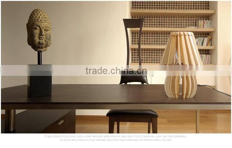 JK-879-12 Fashion style wooden table lamp classic lamps antique LED Wooden table Light