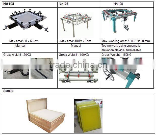 Screen printing mesh stretcher / Hand screen stretcher