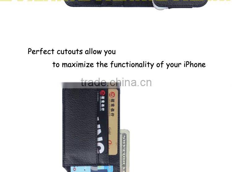 Hot Products For 2016 Sublimation Universal Leather Case Cover For Android 5 Inch Leather Case Slim Phone Cardholder Wallet Case