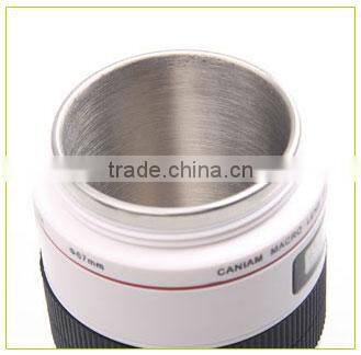 Fashion and Creative lens mug/Lens cup Small White/Black for Canon as gift