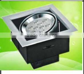 7W/14W/21W fashion LED Grille Light Housing solar Parts