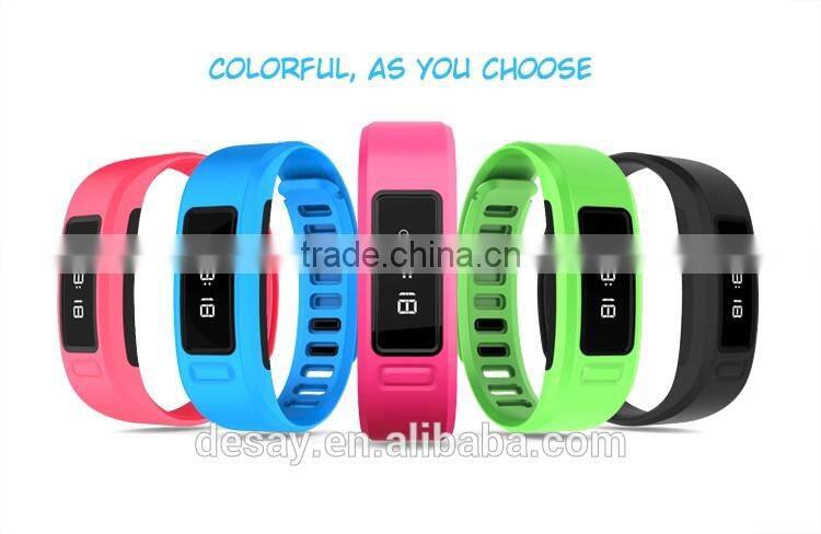 Desay Call/SMS Reminder Photo Music Support Android IOS Bluetooth OLED Smart Bracelet DS-B201