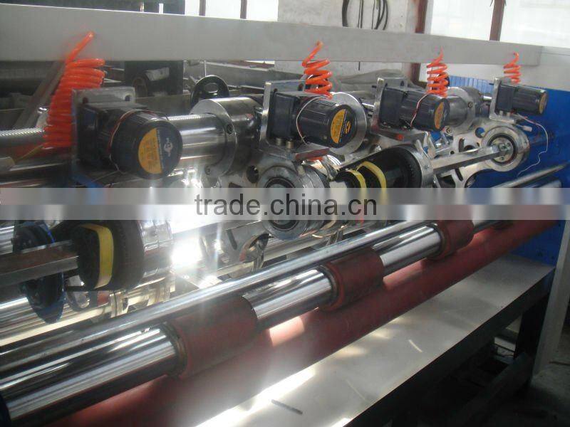 Carton thin edge slitter& creasing machinethin blade slitter and scorer