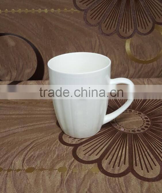 ceramic cup unglazed with unique design for advertising
