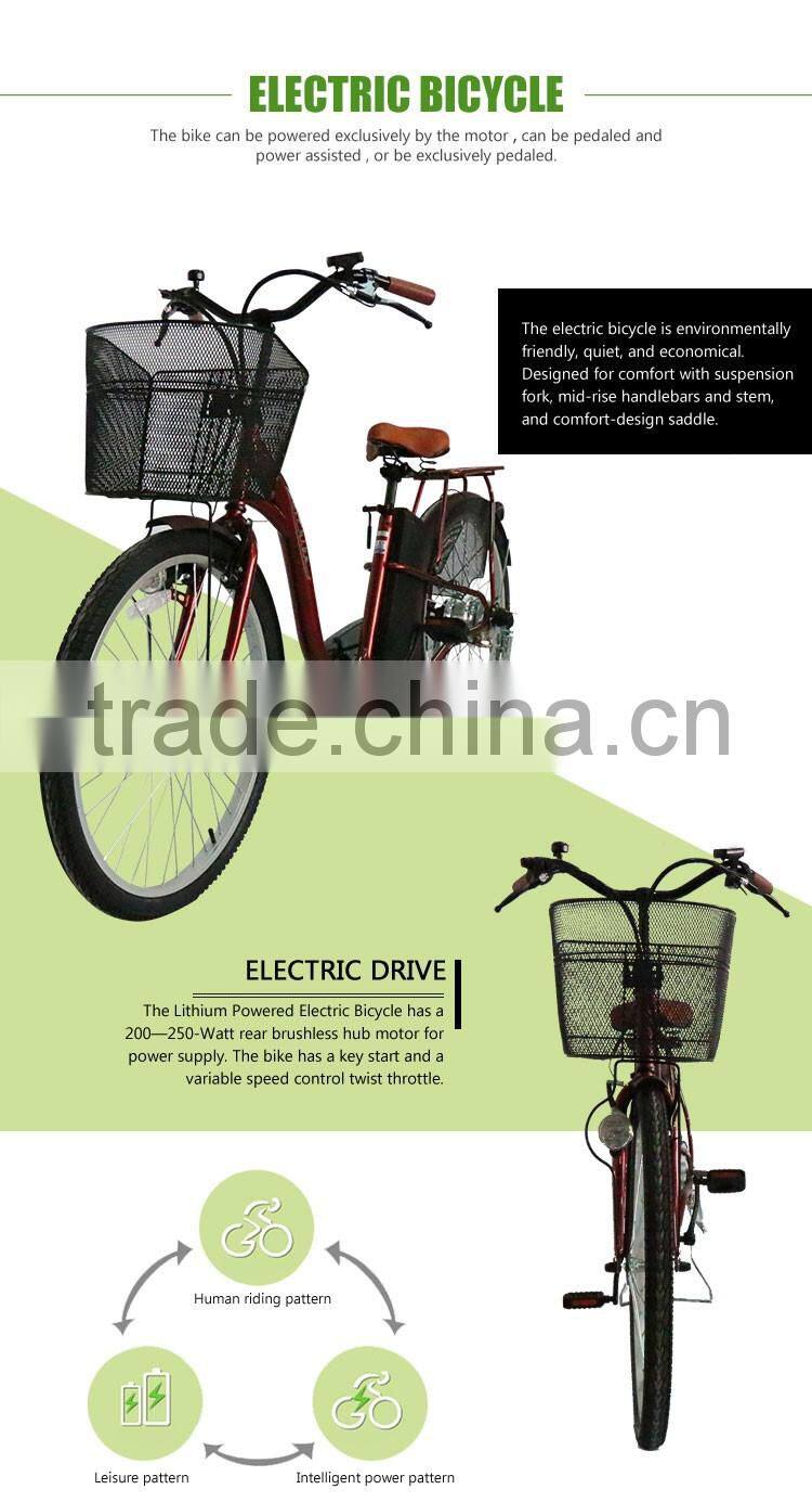 36V Adult Electric Bike For Sale