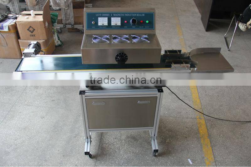automatic tin cap induction capping machine