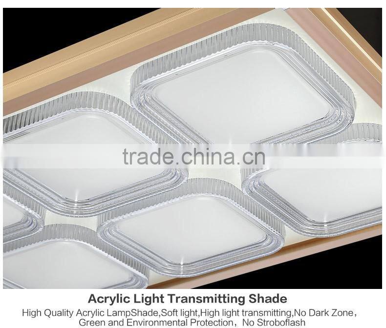 2016 high quality ceiling light fixtures led 5 years gurantee 60WX2