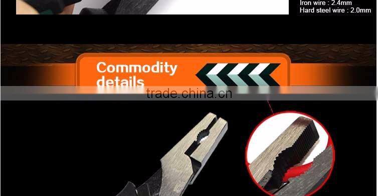 7 inch best sell wire plier cutter wholesale China supplier Energy saving hand wire pliers